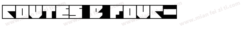 Routes B Four字体转换